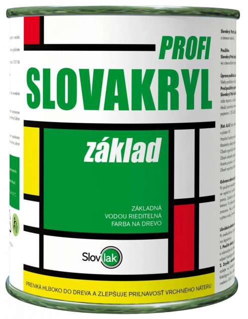 Základní barva na dřevo