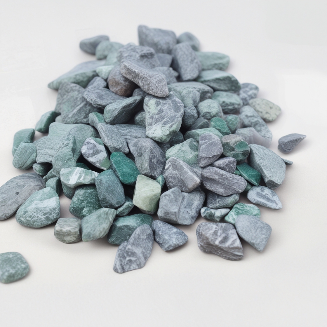 Amfibolit okruhliaky 1-3cm zelenohnedé 25 kg, kód 064