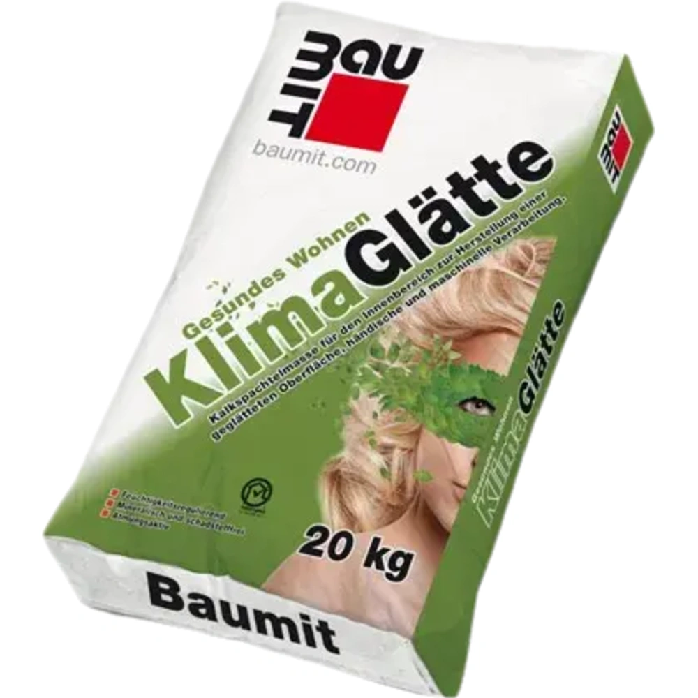 Vápenná stierka KlimaGlätte - Ekologický materiál na báze vápna