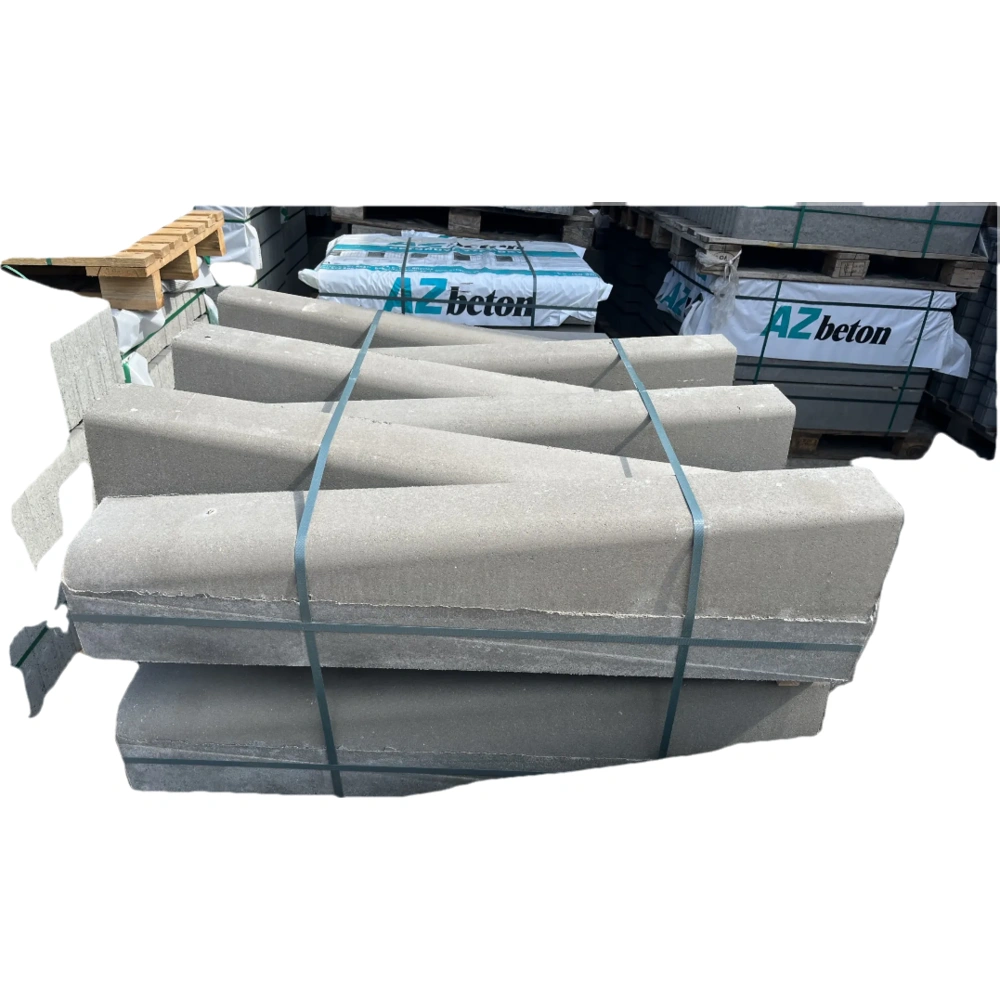 Cestný obrubník prechodový 1000x250x150 mm pravý