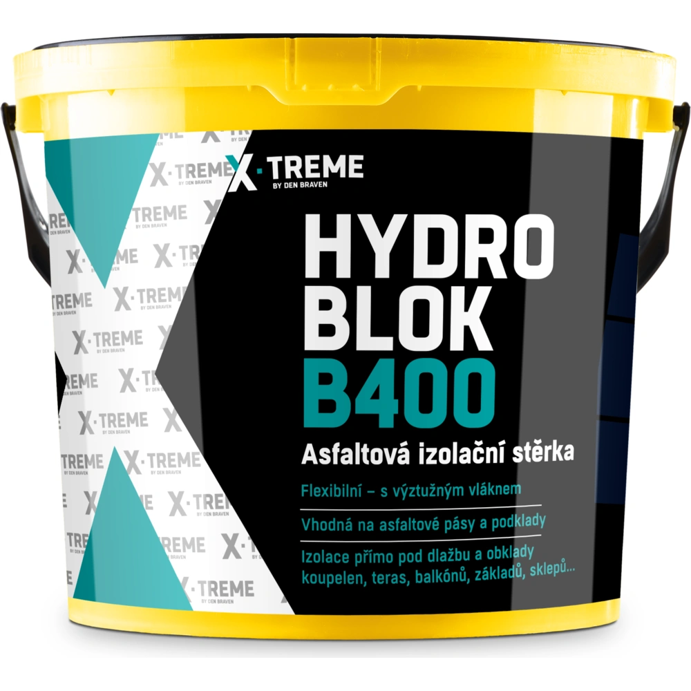 Hydroblok B400 asfaltová izolačná stierka DenBraven 5kg
