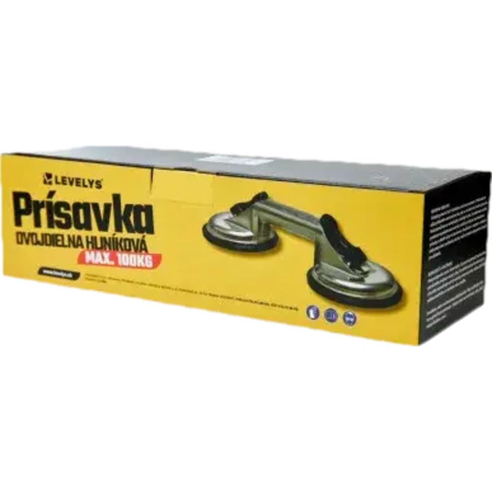 LEVELYS prísavka dvojdielna hliníková PDH5003