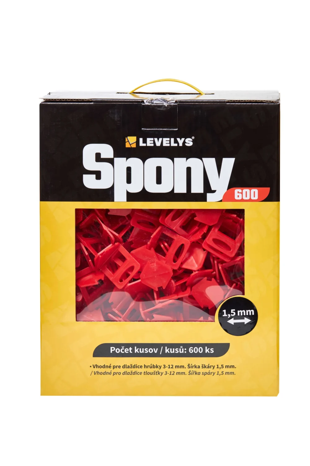 LEVELYS Spony 1,5 mm 3-12 mm