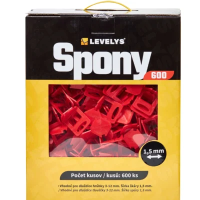 LEVELYS Spony 1,5 mm 3-12 mm