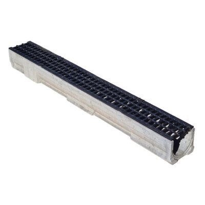 Pojazdný žľab Hydro BG Filcoten self NW 100, výška 95mm, liatinový rošt NW100 B125kN