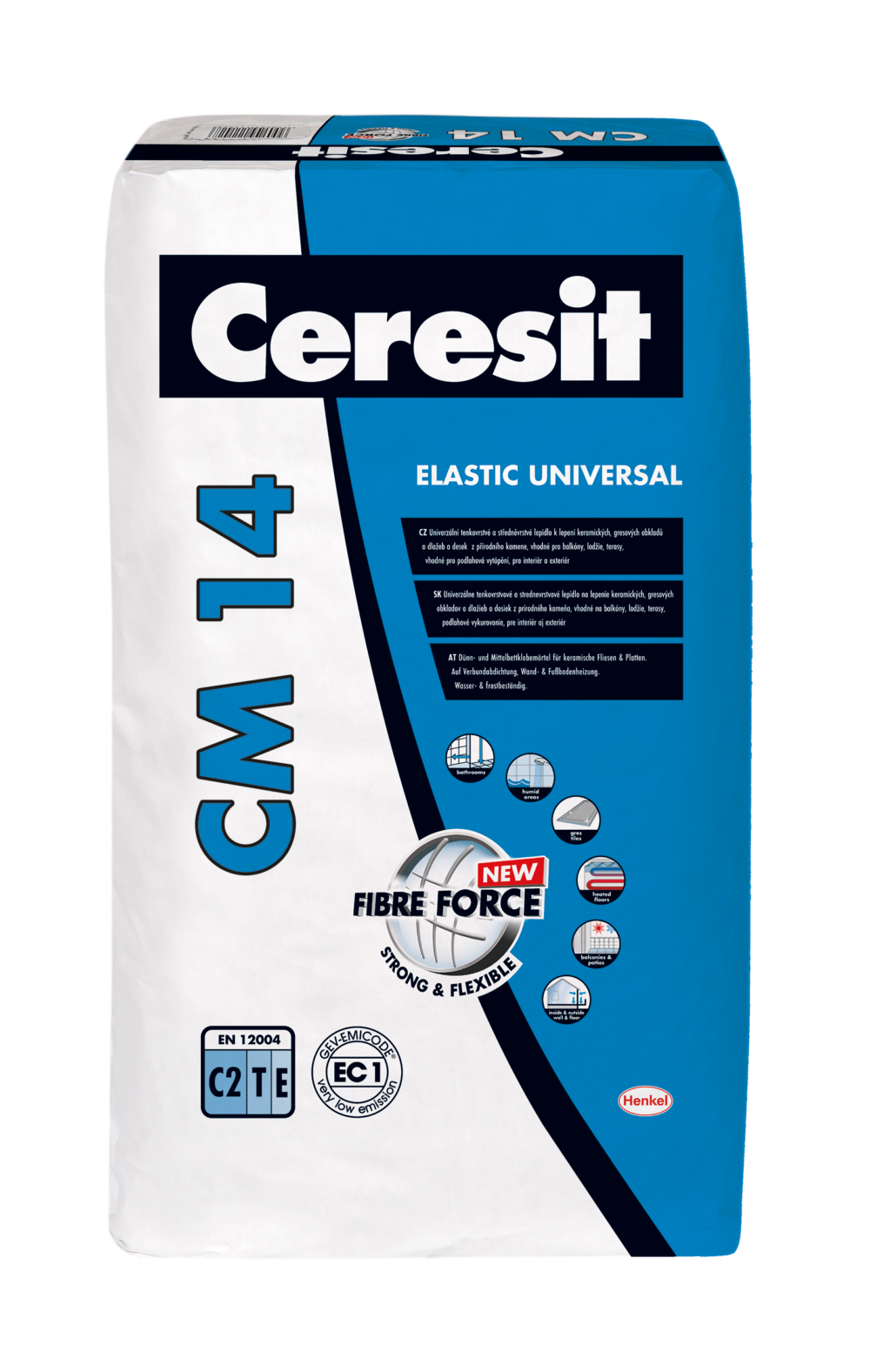 Ceresit CM14 cementové lepidlo Elastic Universal 25kg C2TE