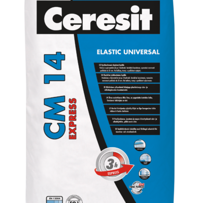 Ceresit CM14 Express rýchloschnúce flexibilné lepidlo na dlažby 25kg C2FE