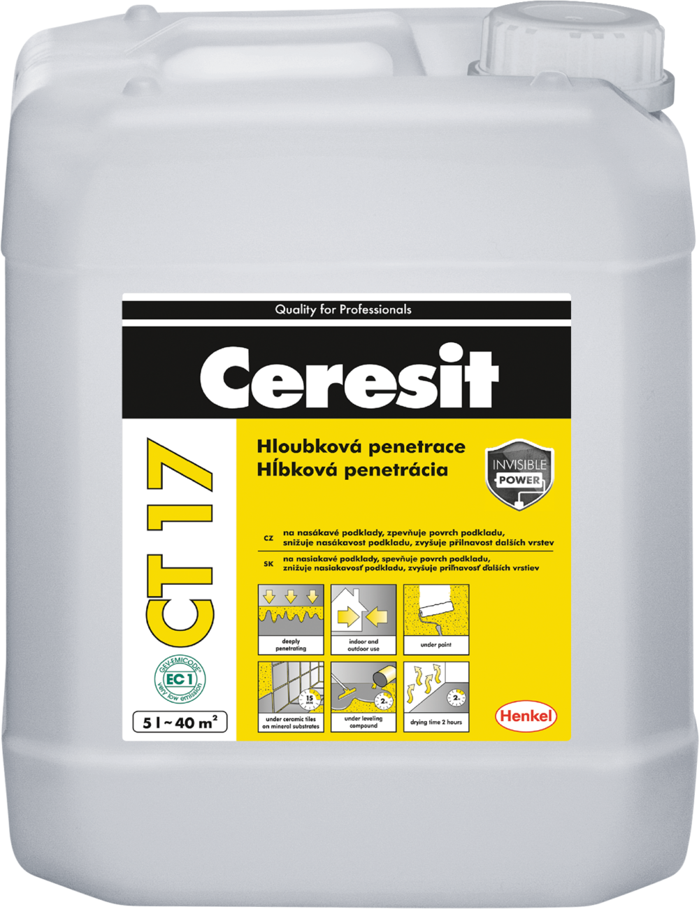 Ceresit CT 17 PROFI Hĺbkový Penetračný Náter