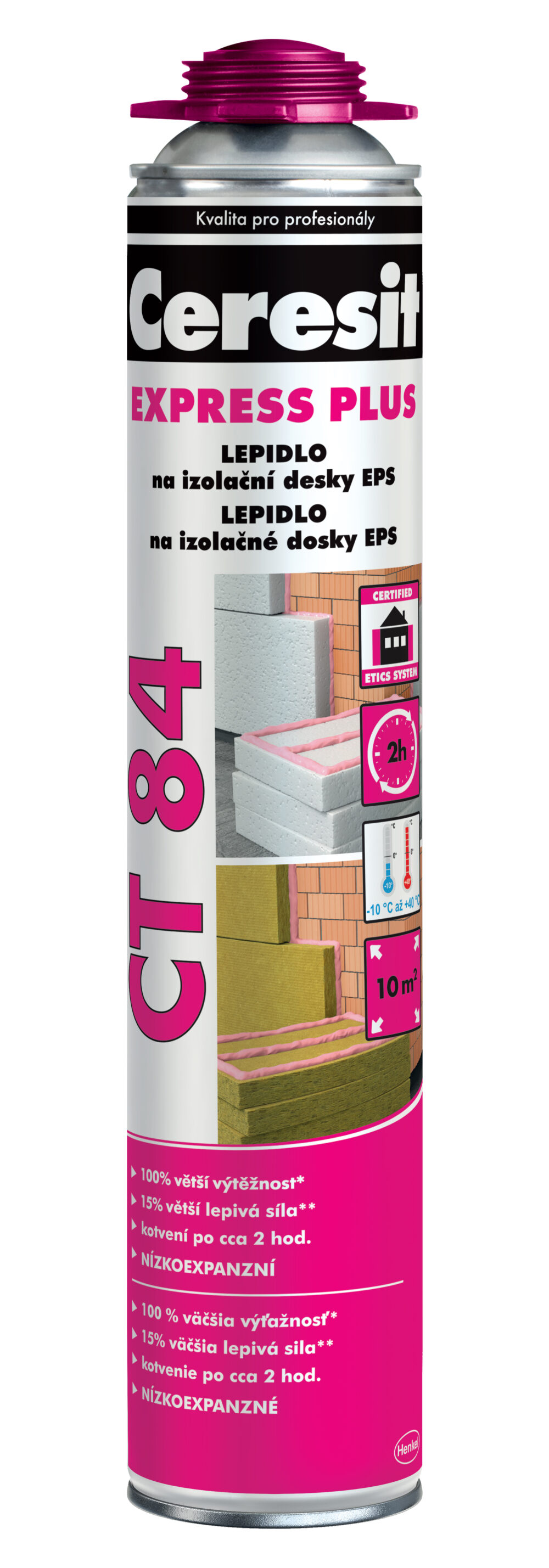 Ceresit CT 84 Express polyuretánové lepidlo na polystyrén