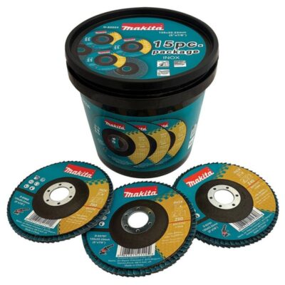 Makita D‑82024 – lamelový kotúč INOX 125 mm (set 15 kusov)