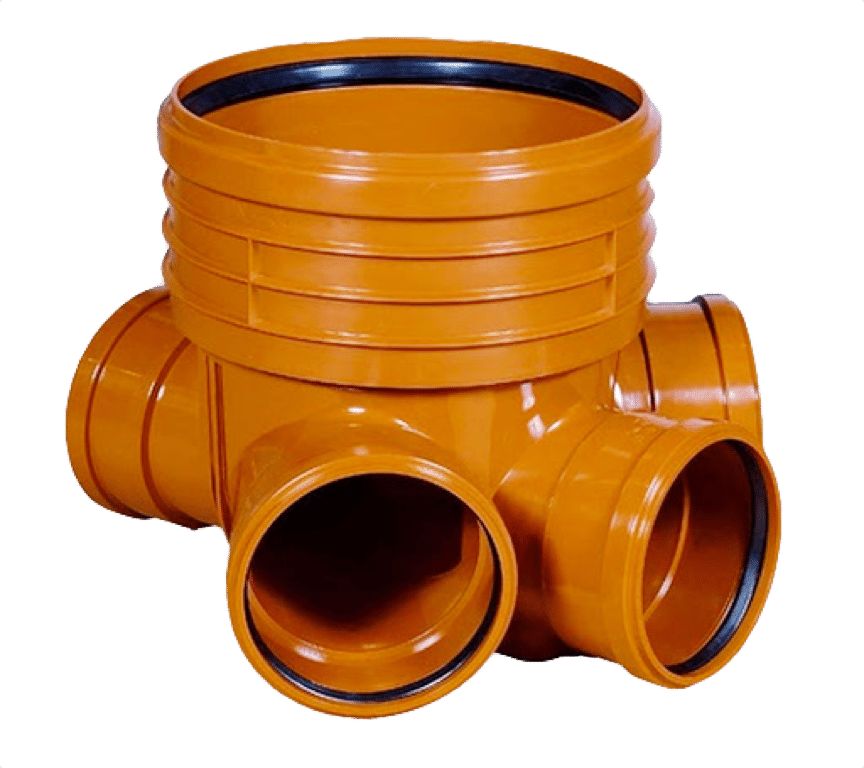 PVC oranžová šachtové dno zberné-trio 400/160/160 P (KG) PPL PVC oranžová šachtové dno zberné-trio 400/160/160 P (KG) PPL