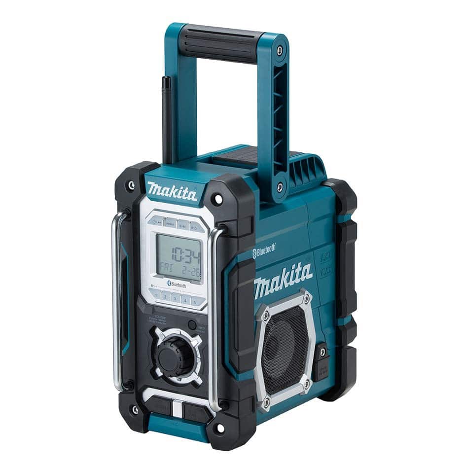 MAKITA DMR108 Aku stavebné rádio s Bluetooth – kompatibilné s Li-Ion 7,2 – 18 V MAKITA DMR108 Aku stavebné rádio s Bluetooth – kompatibilné s Li-Ion 7,2 – 18 V