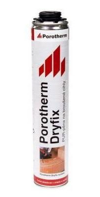 Wienerberger Porotherm Dryfix – Špeciálna murovacia pena pre brúsené tehly (810 ml)