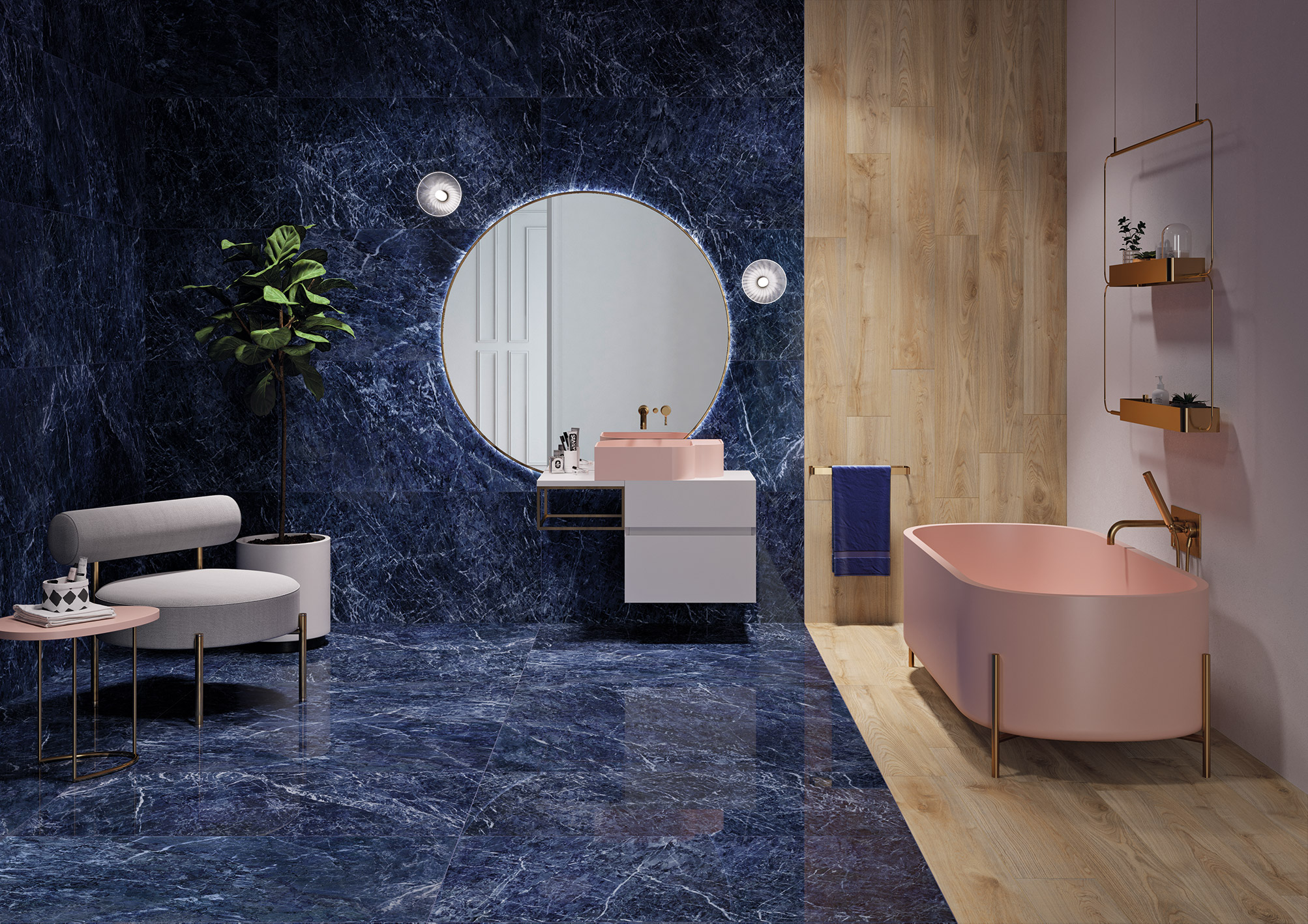 Marmo-Lux_A_Armonie_Blu-di-Savoia_Silverwood-home.jpg Dlažba gresová rektifikovaná Armonie The One Silver