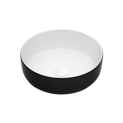 Umývadlo na dosku keramické okrúhle LOTOSAN Ema 38,5 × 38,5 cm