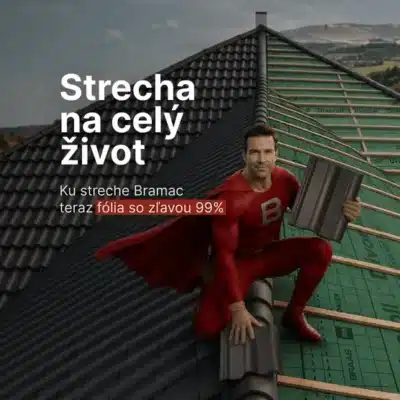 Bramac Klasik Protector pultová rohová škridla ľavá, červenohnedá